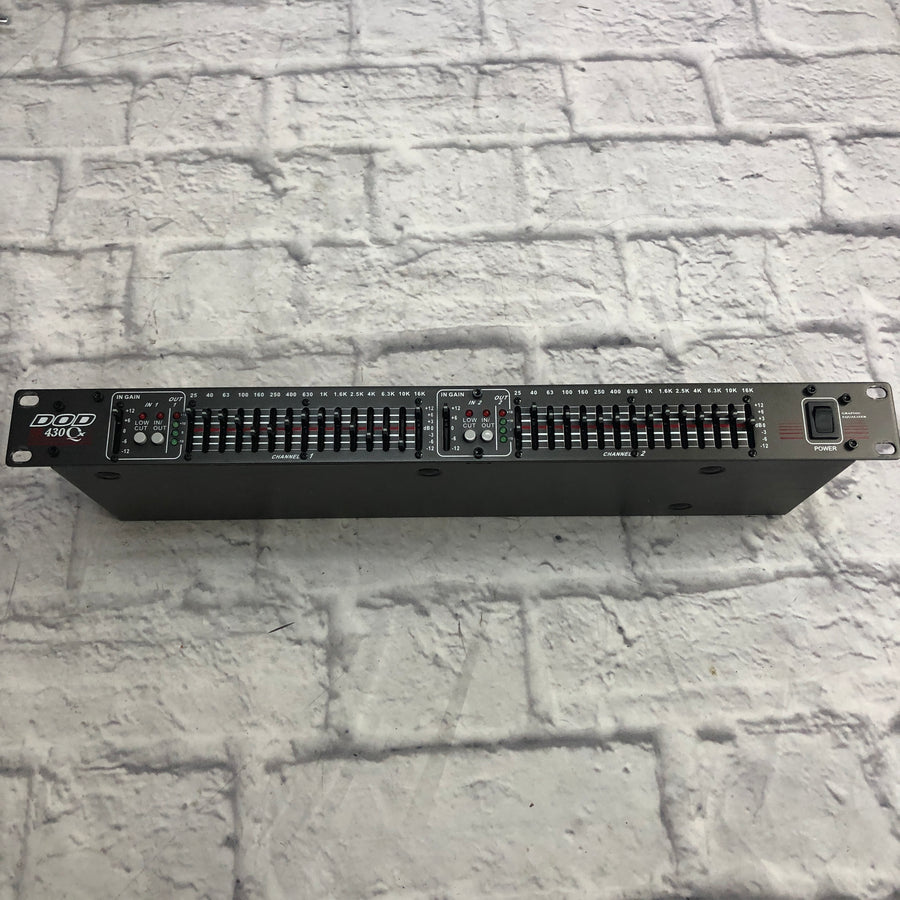 DOD SR430QX Dual Rack Equalizer