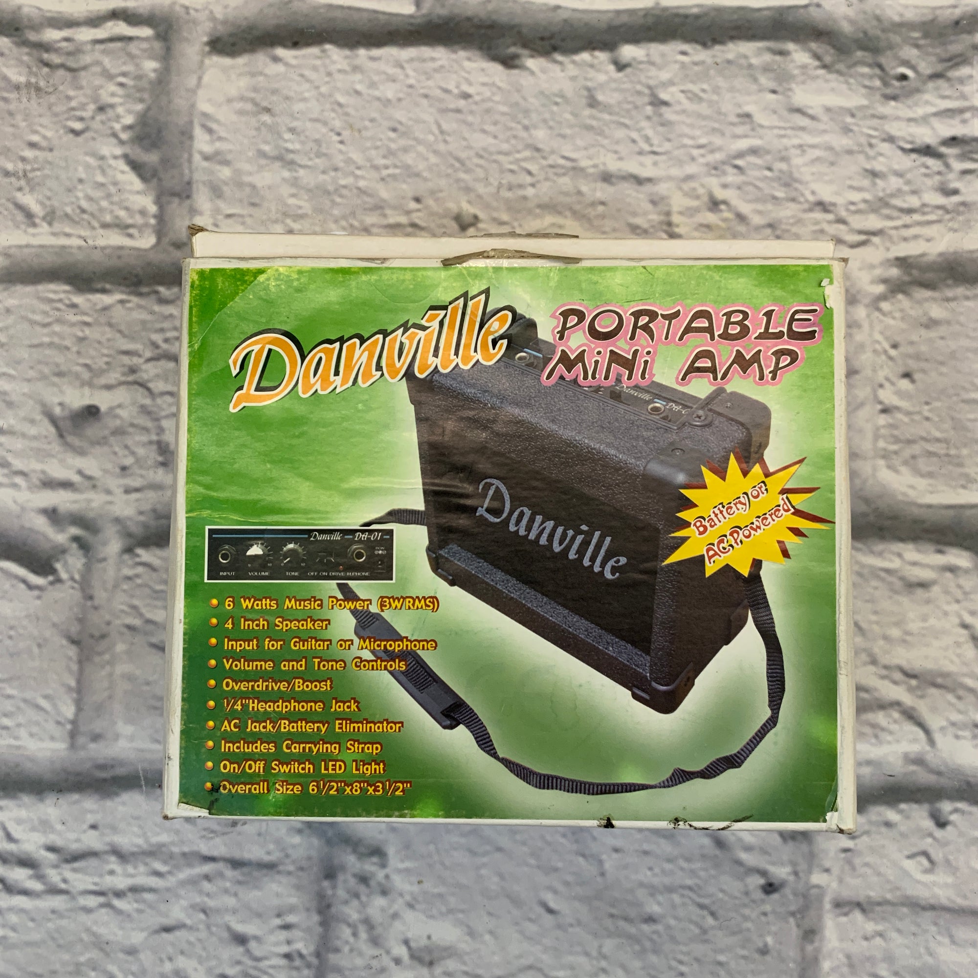 Danville DA-01 Portable Mini Guitar Combo Amp
