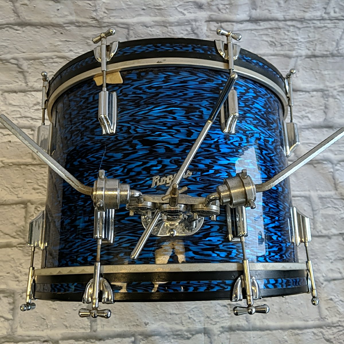 Rogers 4-Piece Holiday Drum Kit Blue Onyx