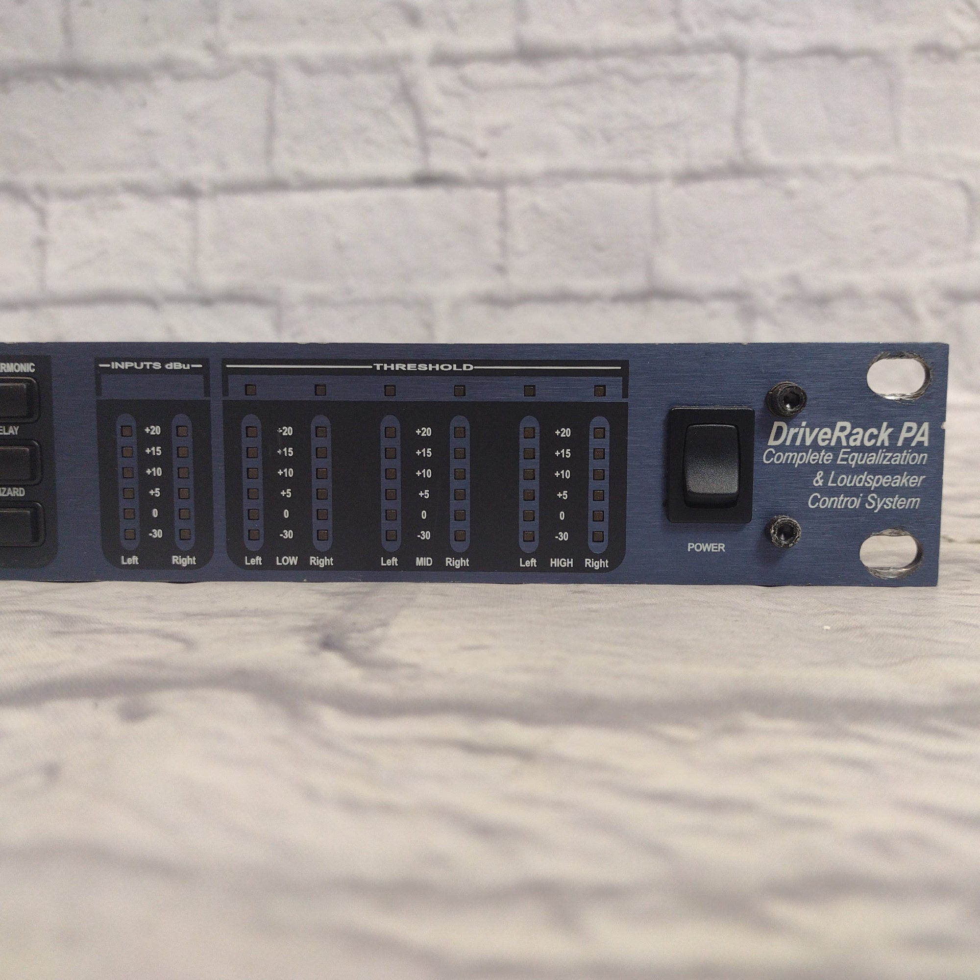DBX Driverack PA Loudspeaker Controller