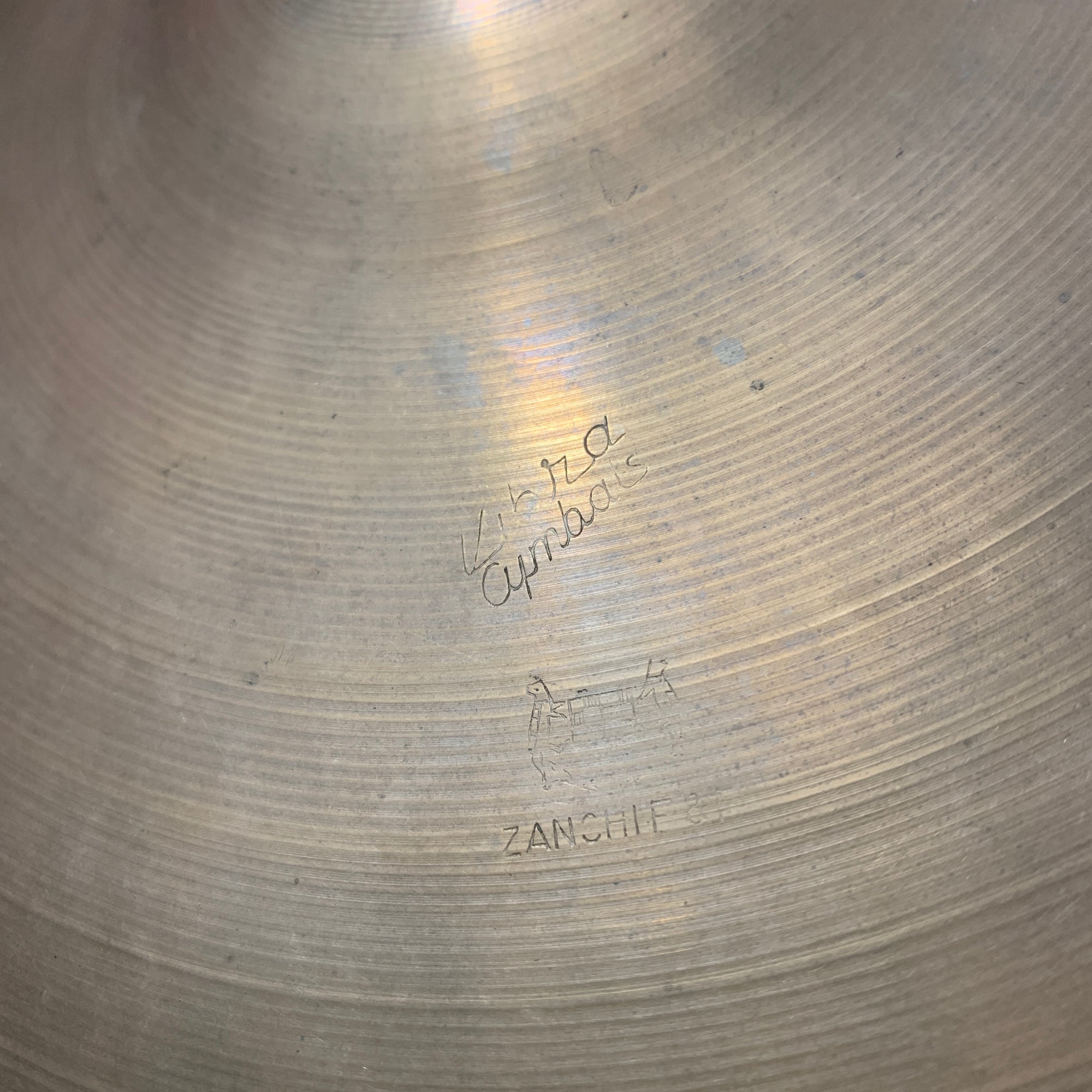 Zanchi F&F 13" Hi Hat Pair (Top Has Minor Crack)