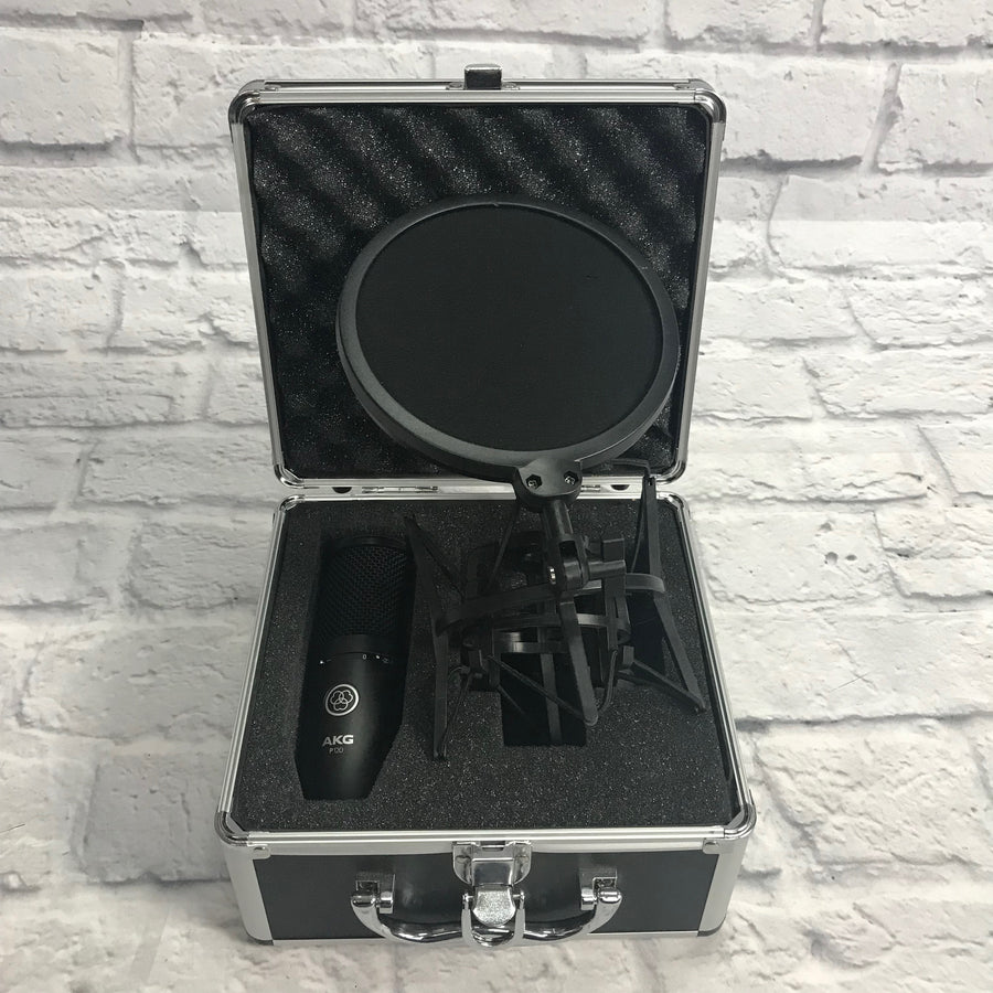 AKG P120 Condenser Microphone with Case & Mount