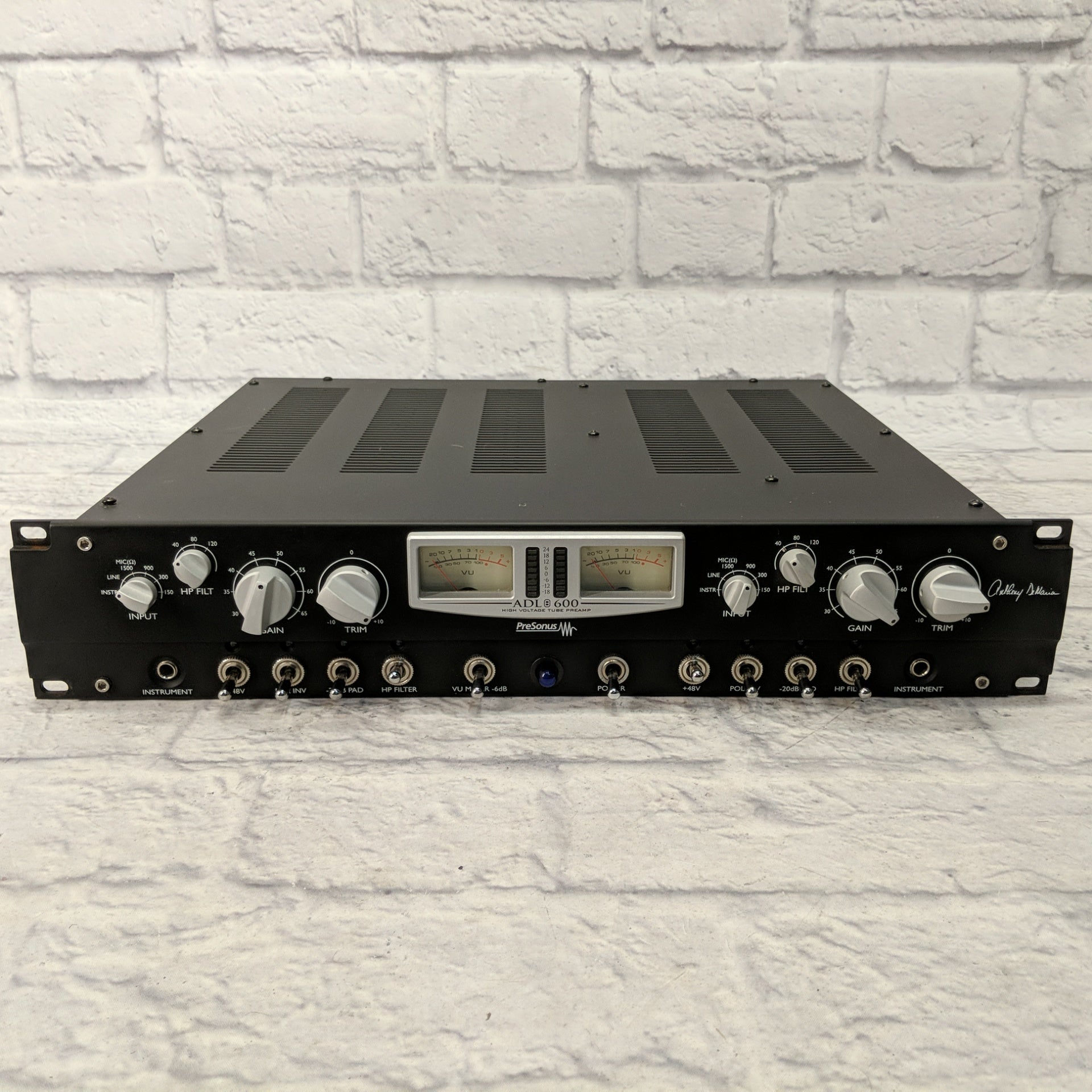 PreSonus ADL 600 2-Channel Tube Mic Preamp