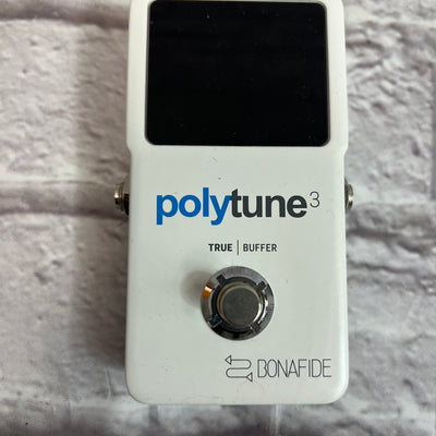 TC Electronic Polytune 3 Bonafide Tuner Pedal