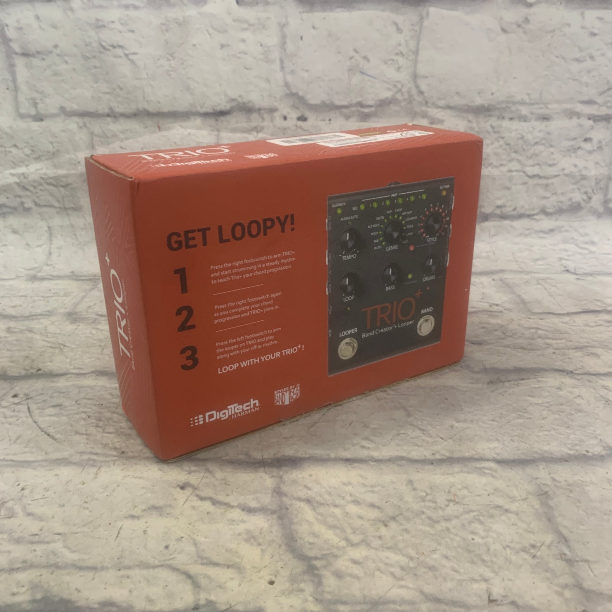 Digitech "Trio+ Band Creator" Loop Pedal