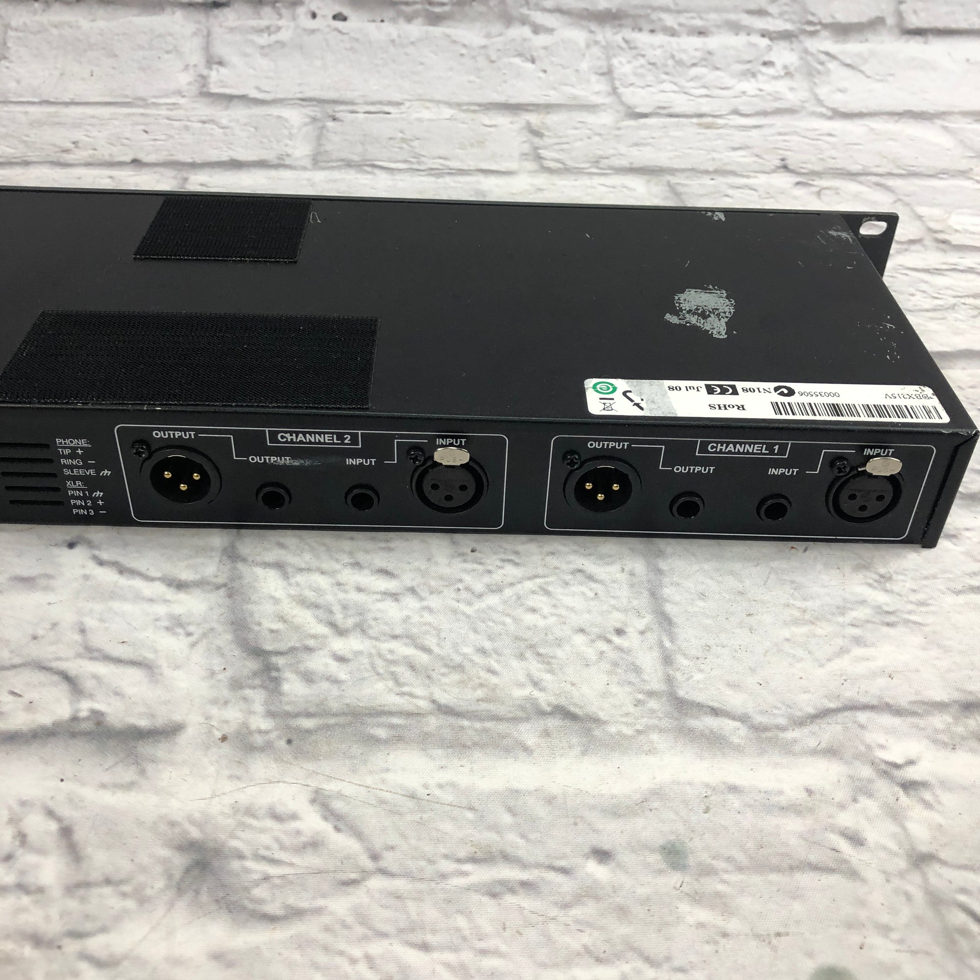 DBX 215 Dual 15 Band Rack Equalizer