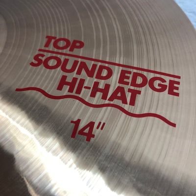 Paiste 14in 2002 Sound Edge Hi Hat Cymbal Pair