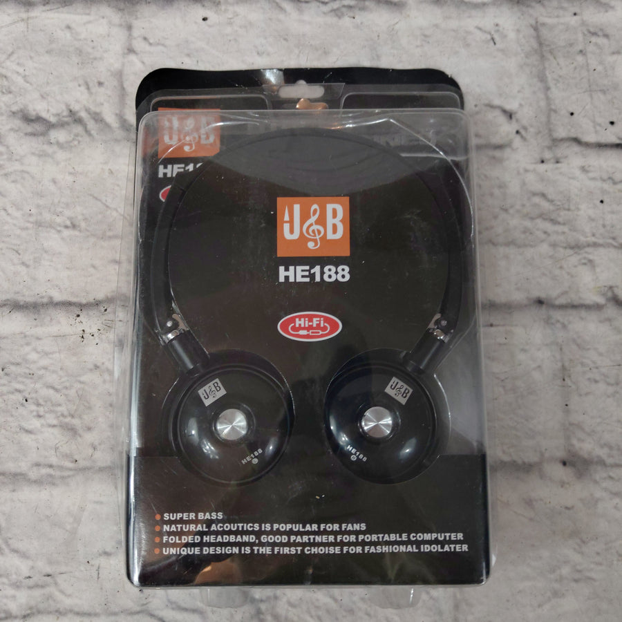 J&B HE188 Stereo Headphones