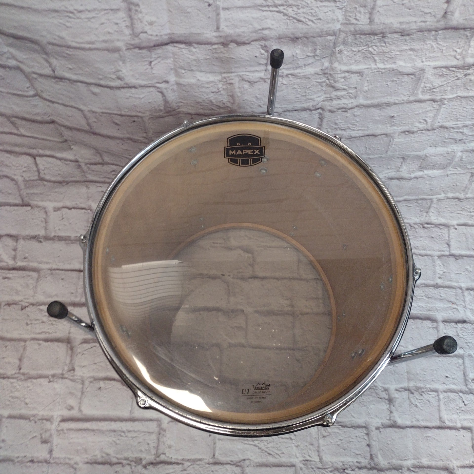 Unknown Vintage 1960s 16 Floor Tom Red Sparkle Made in Japan