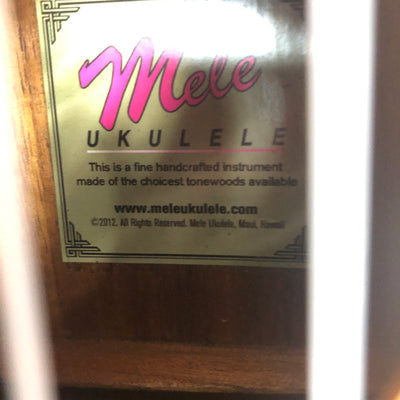 Mele Mahogany Standard Concert Pineapple Ukulele