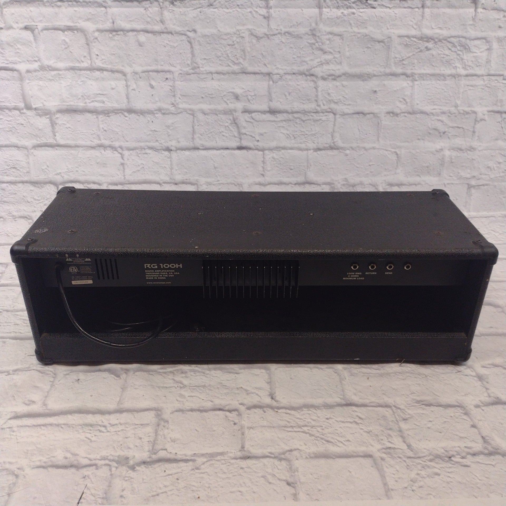 Raven RG100H Solid State Guitar Head