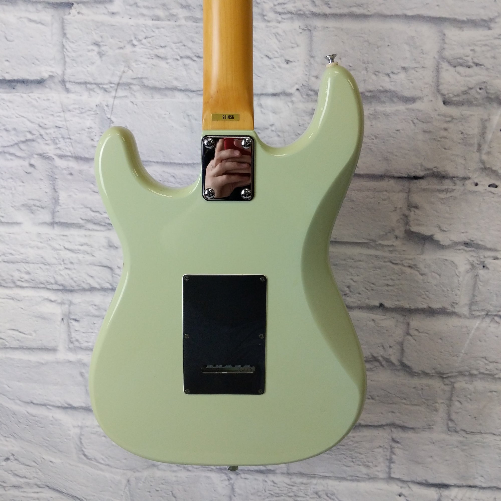 1989 Epiphone S-310 Surf Green Strat Electric Guitar