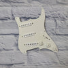 Loaded Fender Squier Pickguard SSS White