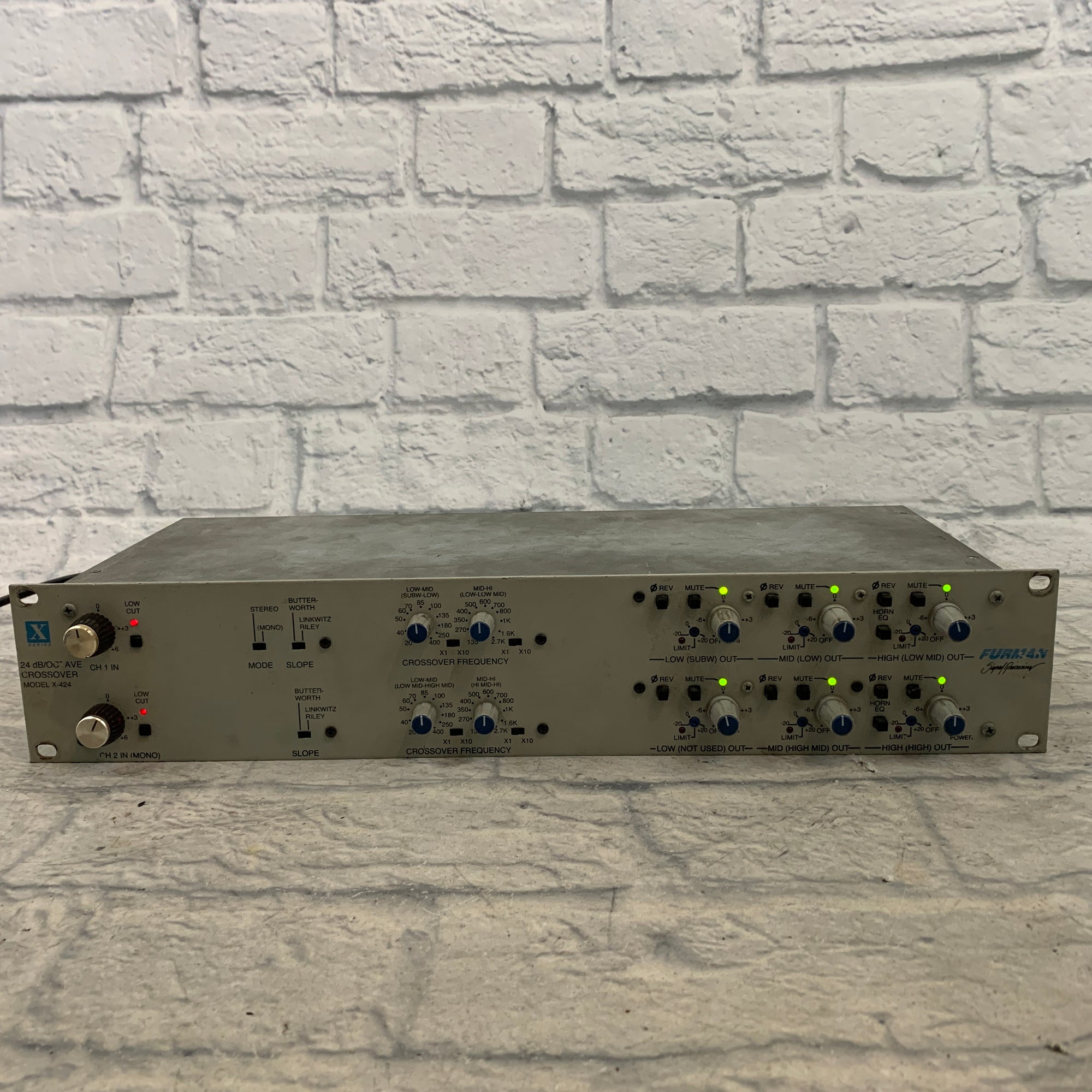 Furman X-424 Crossover Rack Unit