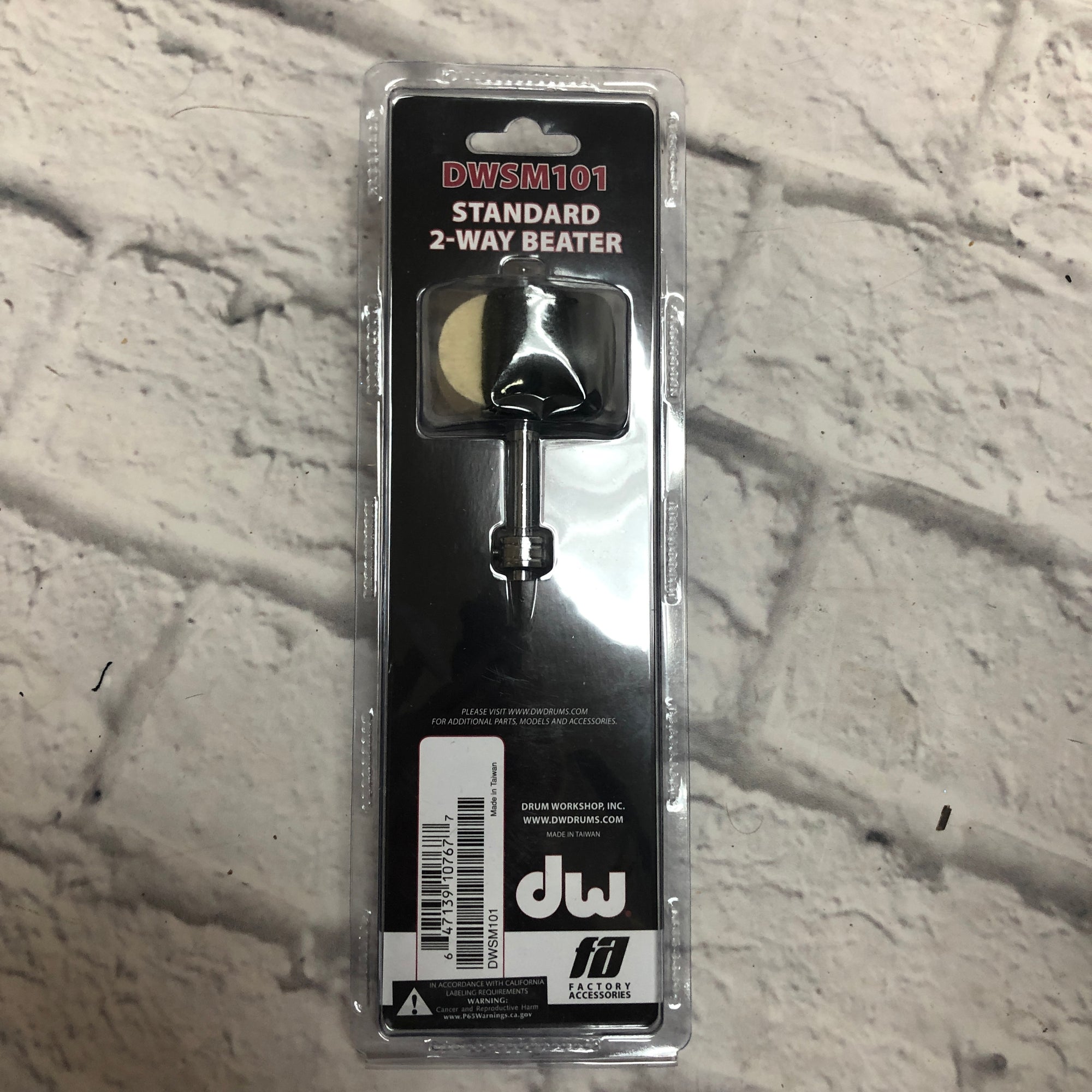 DW DWSM101 Felt Bass Drum Beater