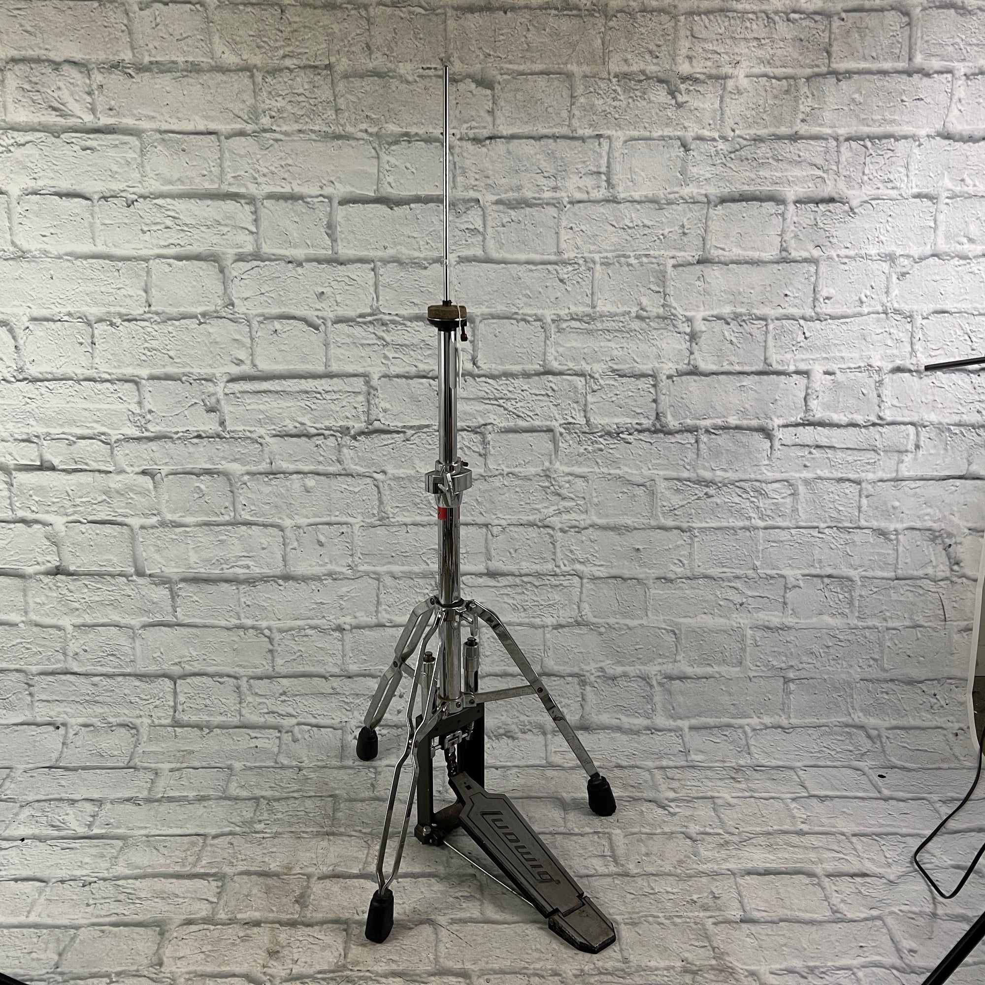 Ludwig Double Braced Red Label Hi Hat Stand Made in Taiwan