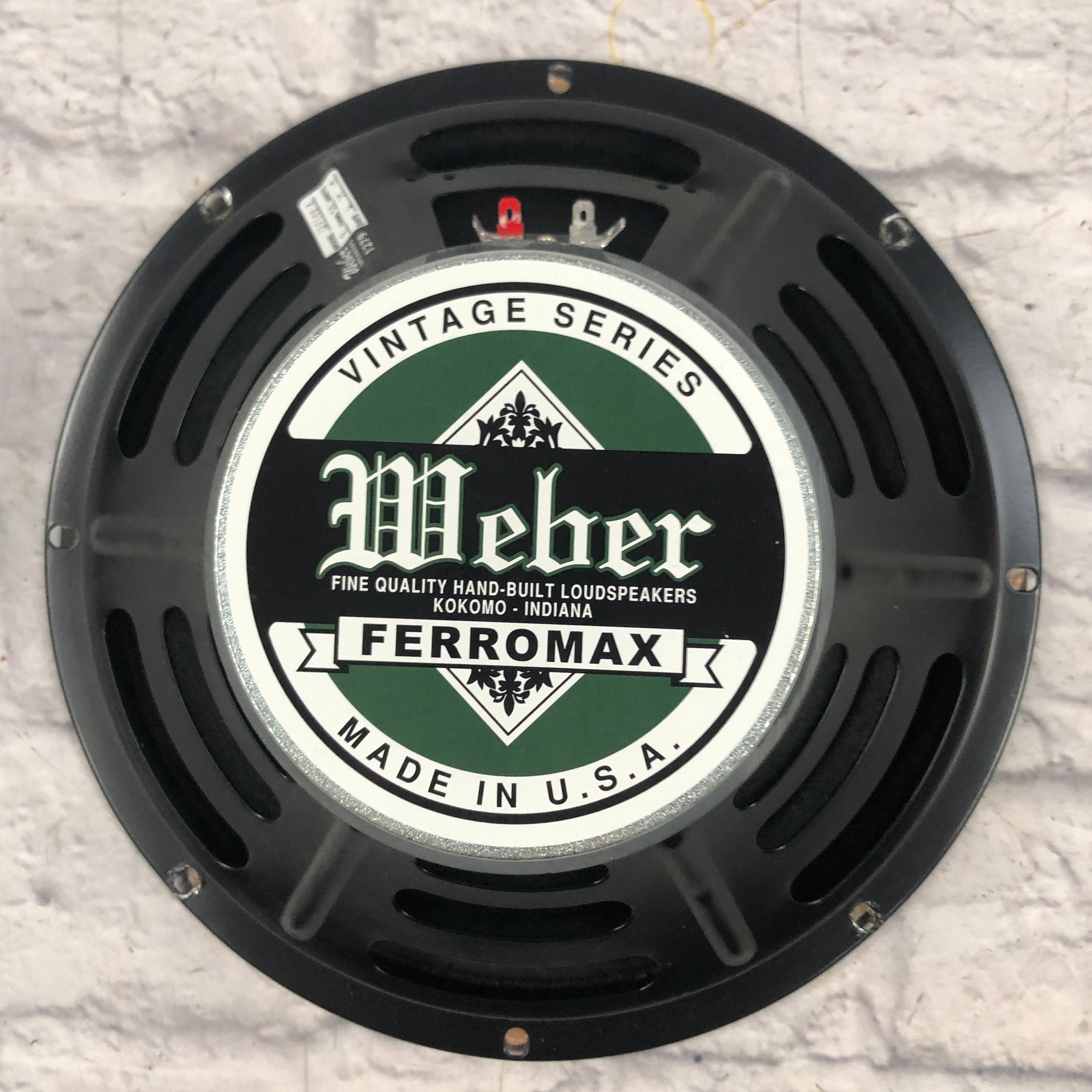 Weber 12F150B Guitar Replacement Speaker 8 Ohms