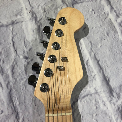 Superstrat Red Shell Finish - Unknown Manufacturer