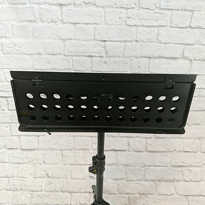 Audio2000'S AST4381 Heavy-Duty Portable Folding Sheet Music Stand for Orchestra