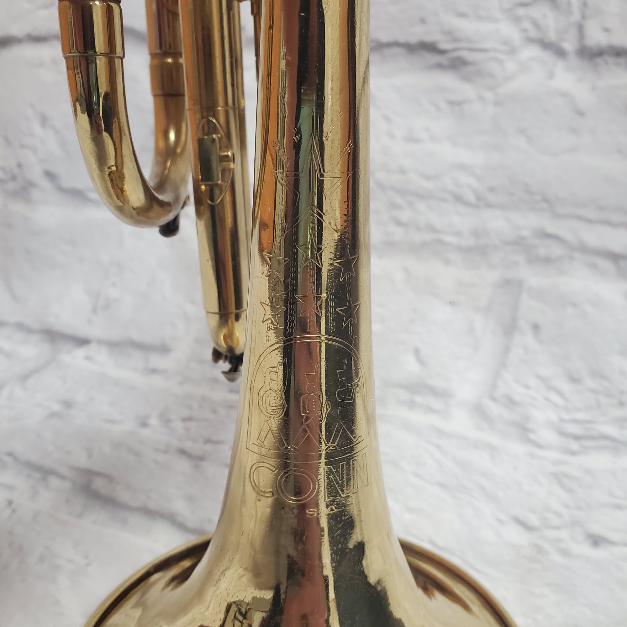 Vintage 1960 Conn Director Cornet w/ Conn Case - Evolution Music