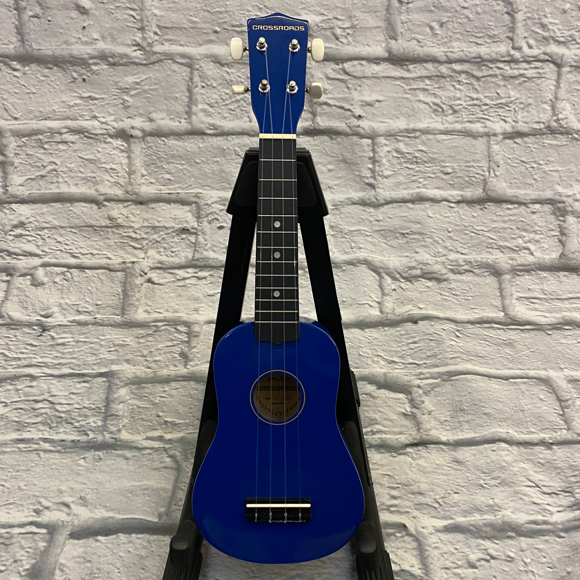 Crossroads CU-100BL Soprano Ukulele Blue