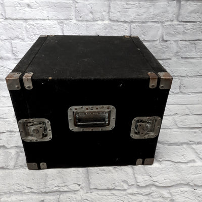 Grundorf 8U Black Carpeted Rack Case