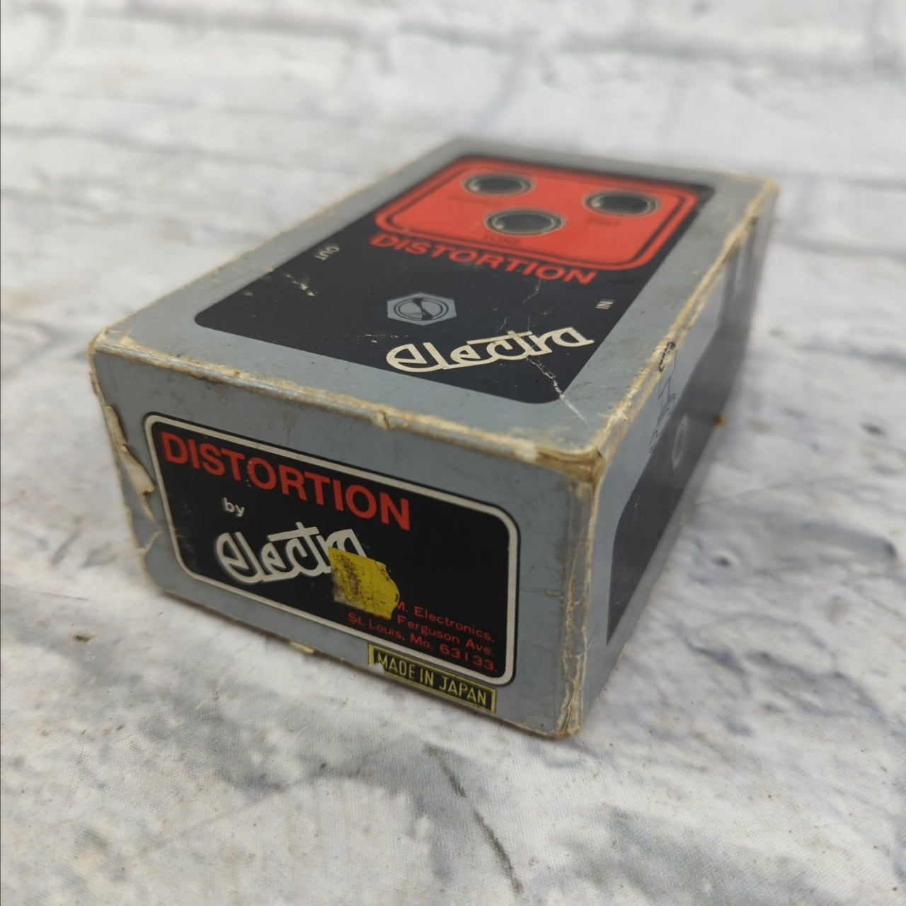 electra pedal Vintage Electra Distortion Pedal MIJ