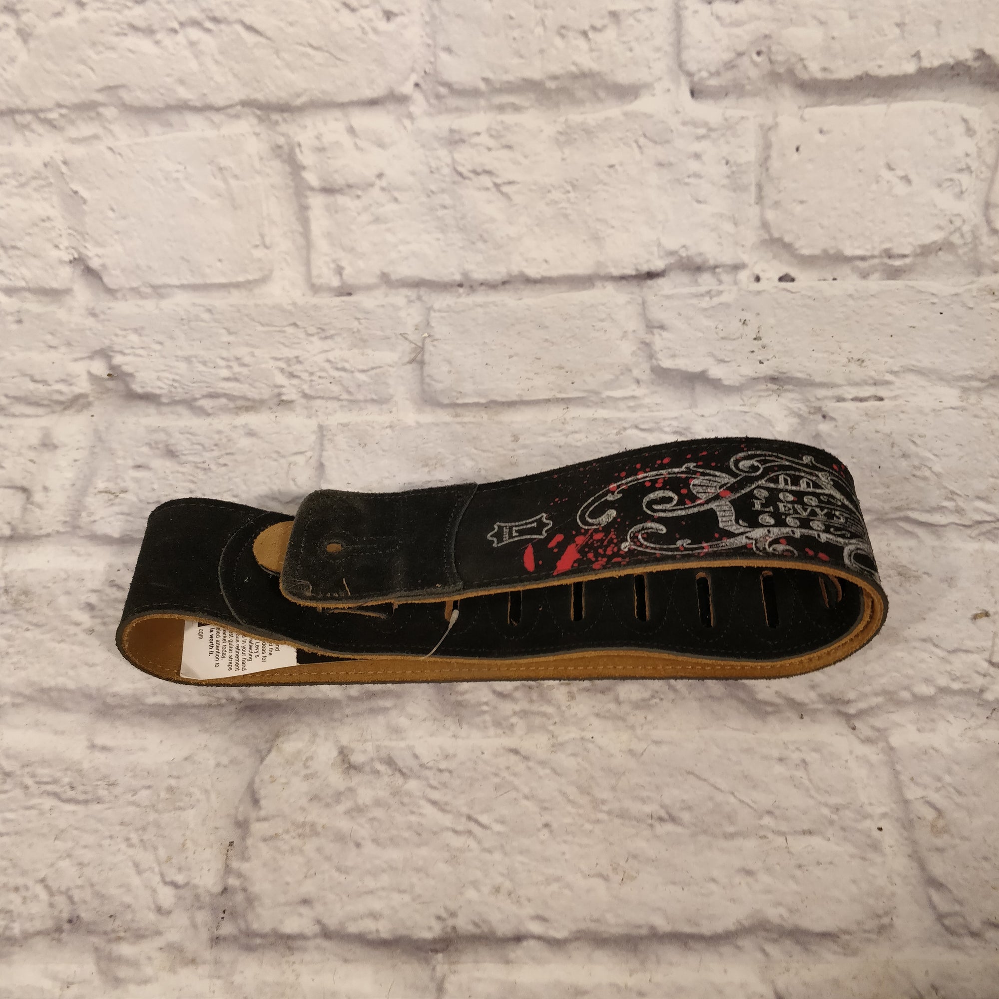 Levy's MS1P Devil Cross Guitar Strap