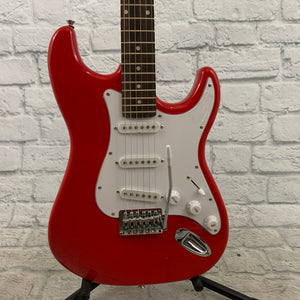 Nashville Guitar Works 130 Double Cutaway - Red, Rosewood Fretboard