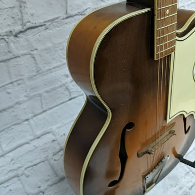 Unknown Archtop Acoustic Jazz Box Acoustic Guitar