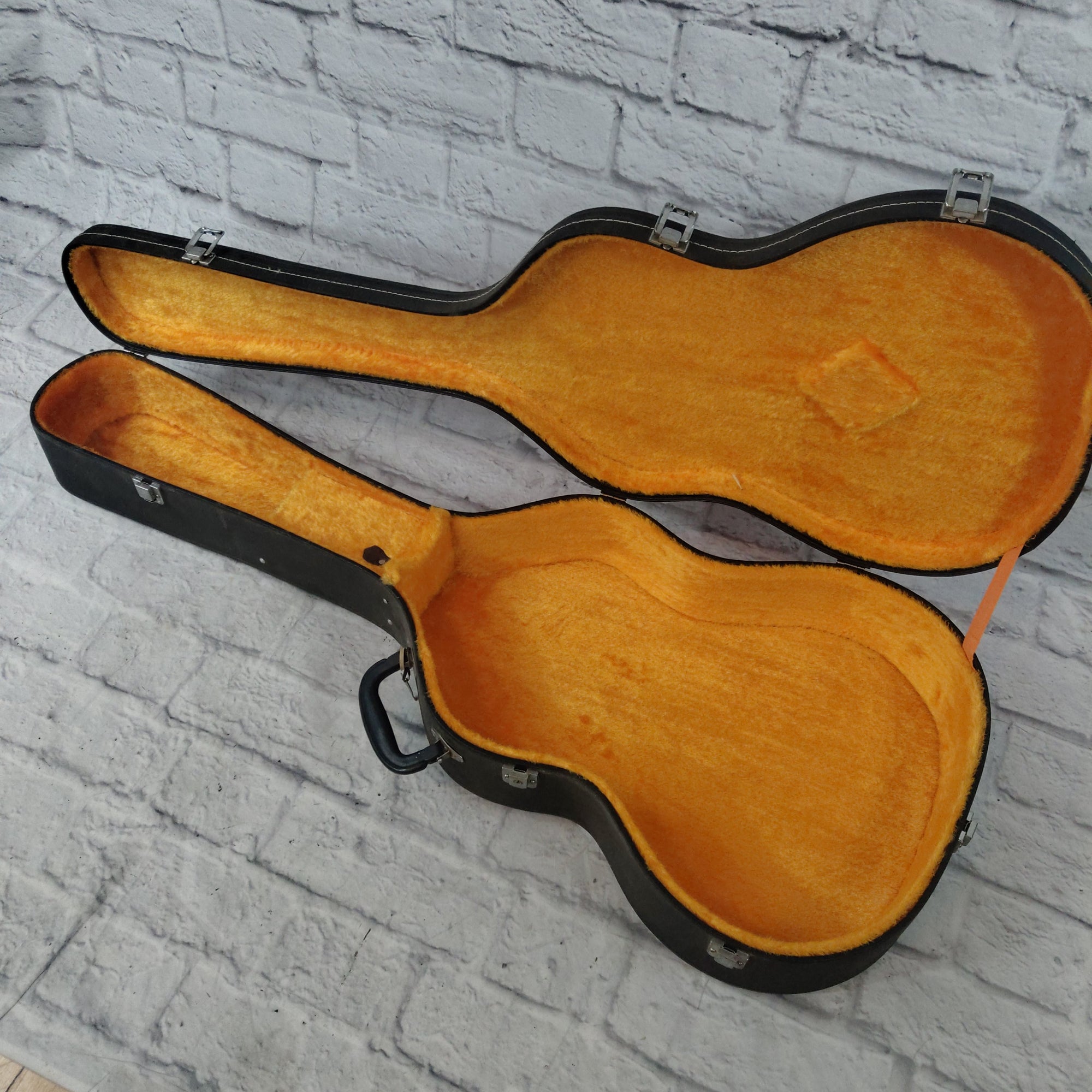 Unknown Acoustic Hard Case Orange Interior - Concert / Classical / Parlor