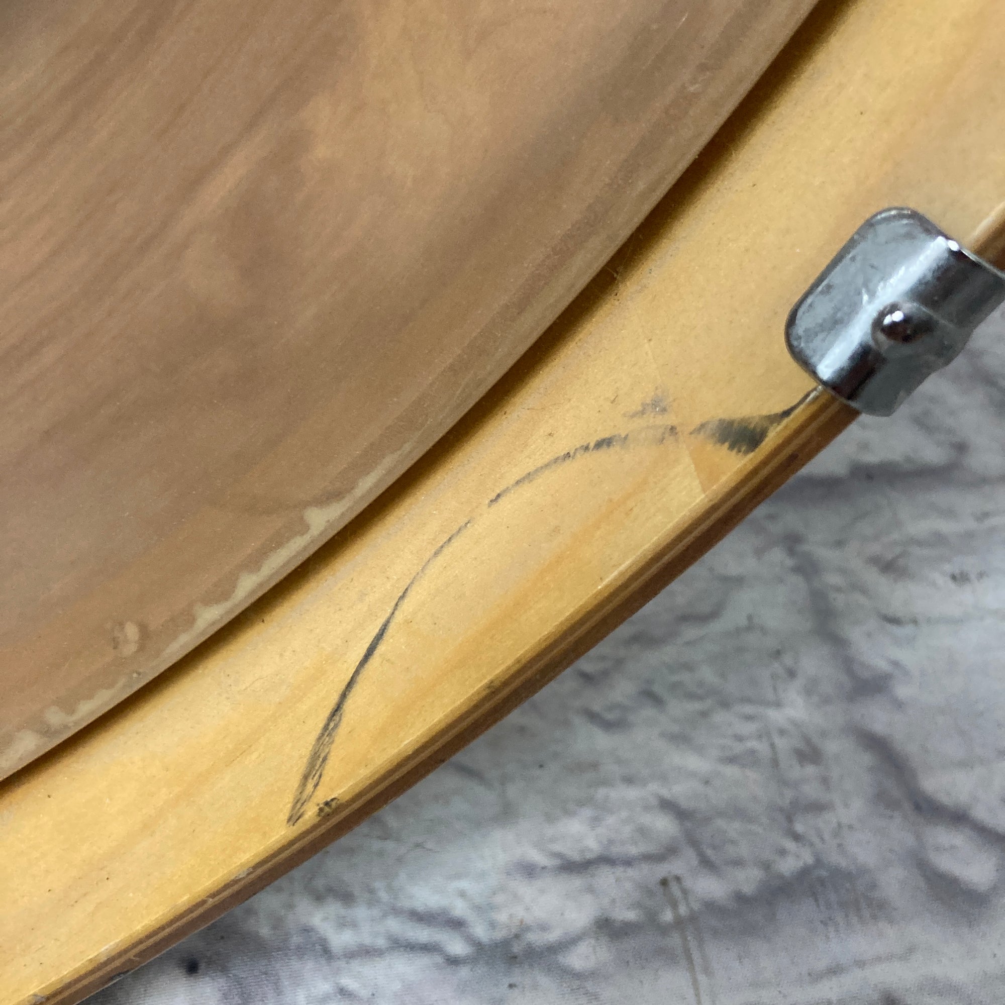 Take Chan 専用出品　1987年　最初期Thumbs Bass Vintage 80s Tama Superstar 24 x 14 Natural Maple Bass Drum