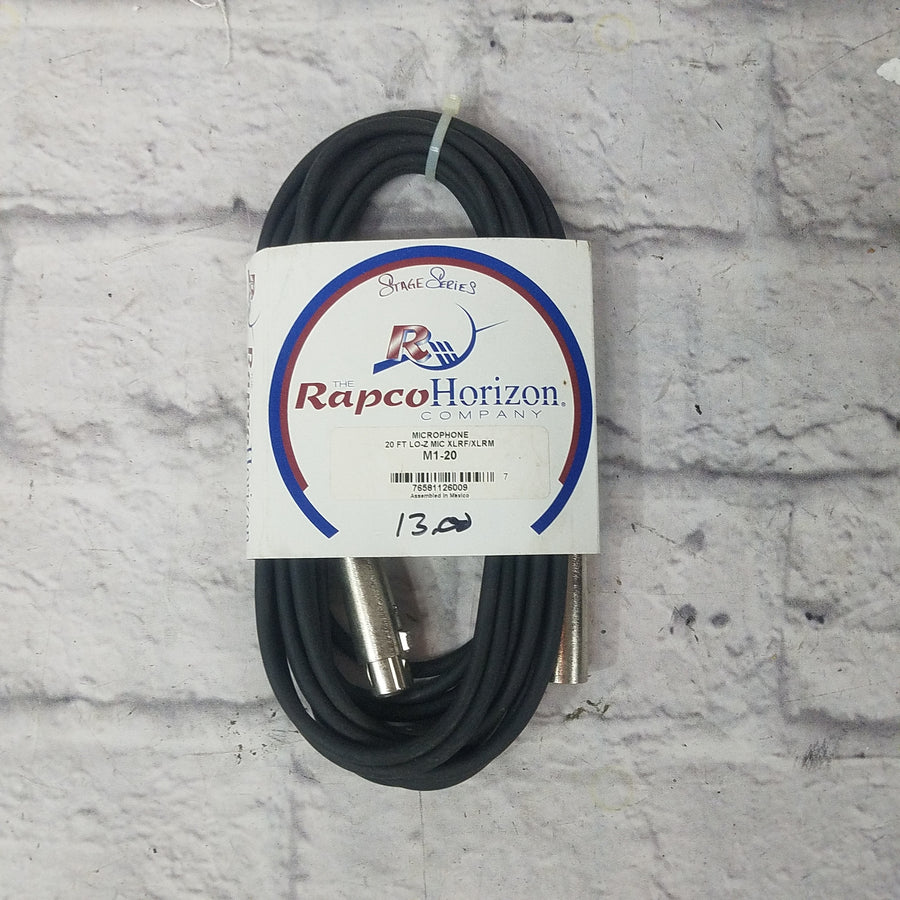 Rapco Horizon M1-20 20ft XLR Cable