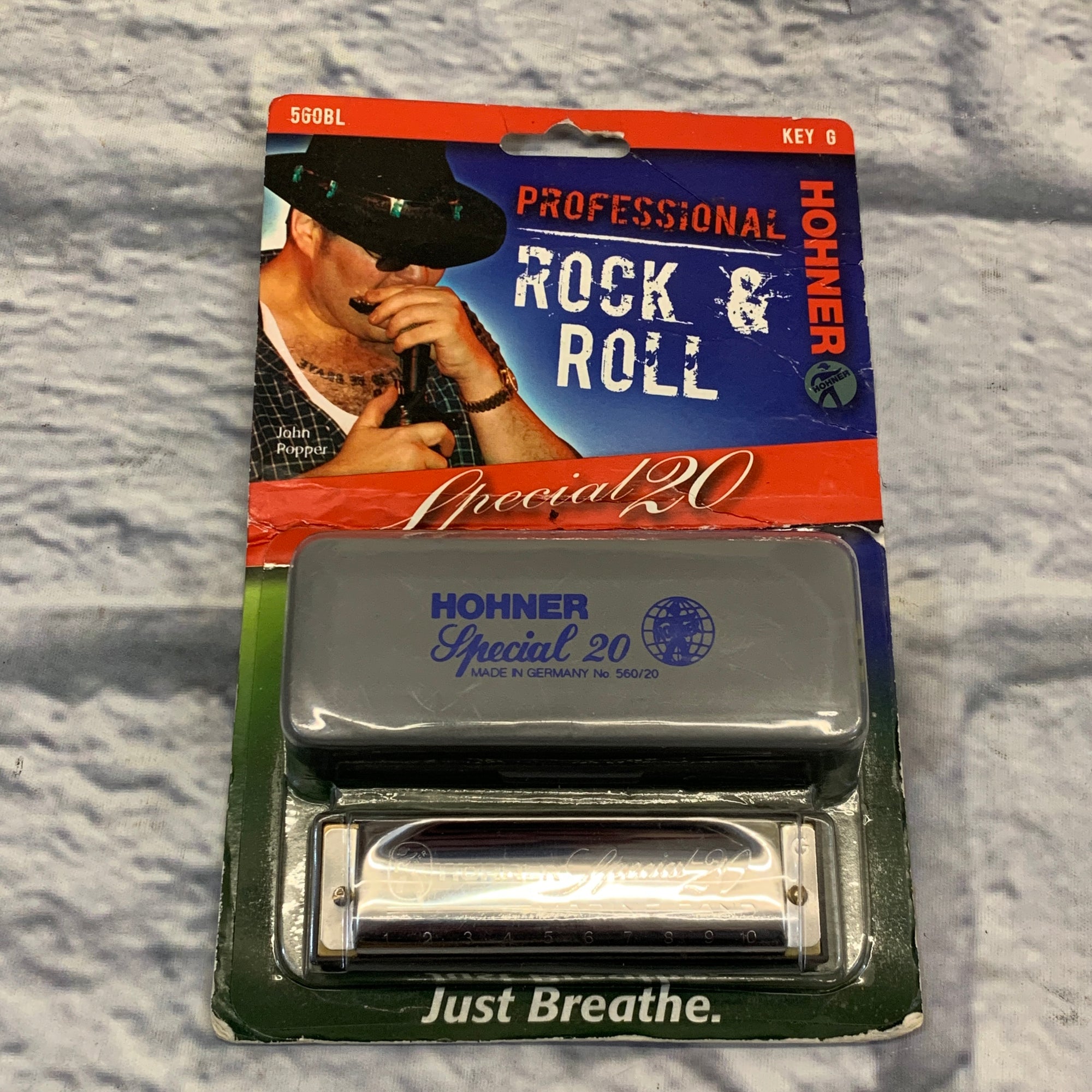 Hohner Rock & Roll Special 20 - Key of G Harmonica - Evolution Music