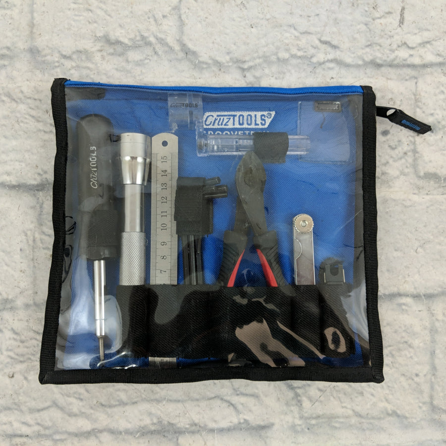 Cruz Tools GrooveTech Tech Kit Guitar Tools (CRU-GTGTR1)