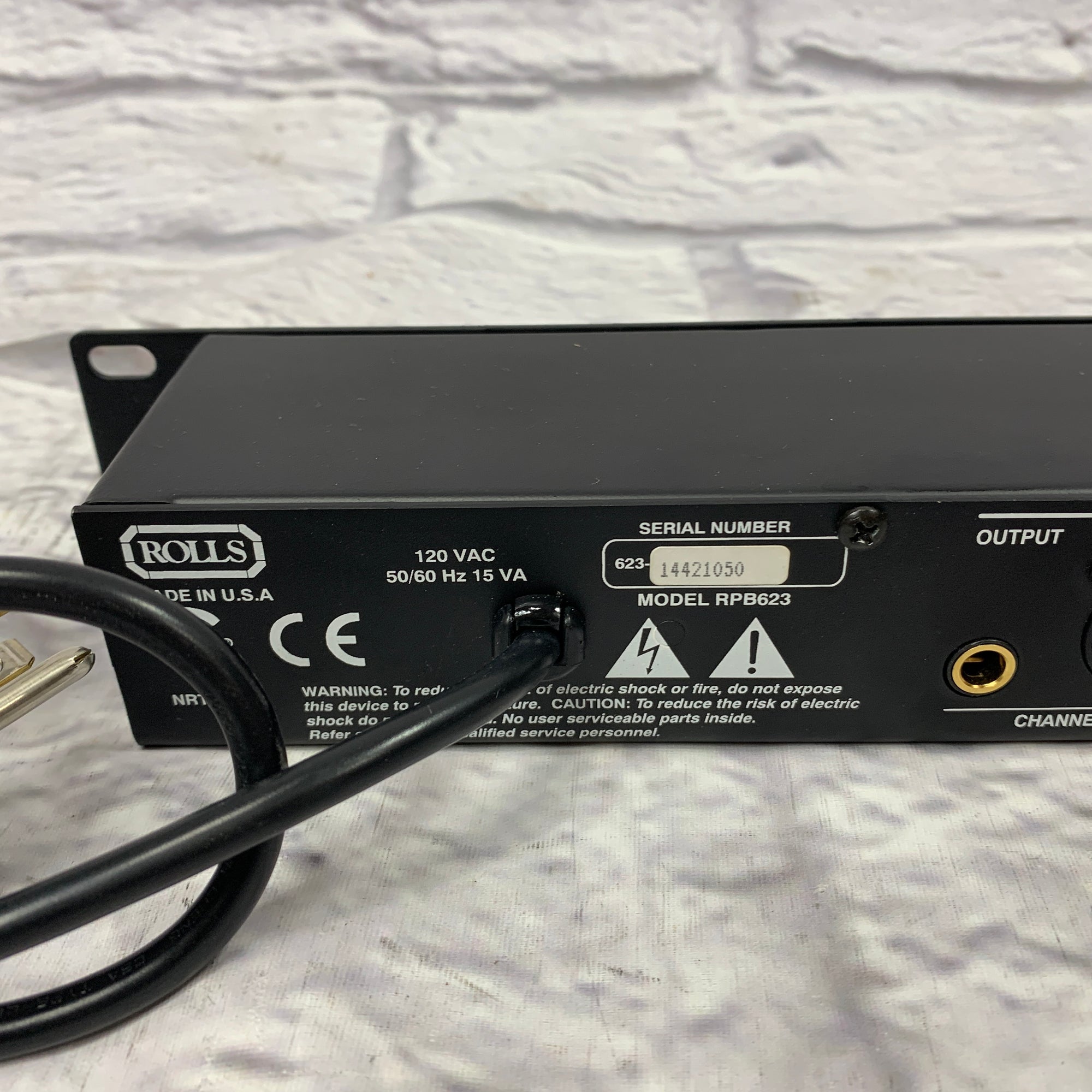 Rolls Phantom Hex RPB623 Phantom Power Supply