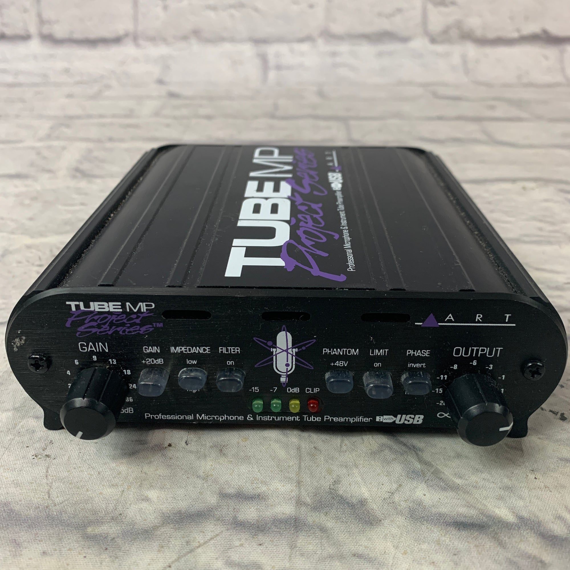 Art Tube MP Project Series Mic & Instrument USB Preamp