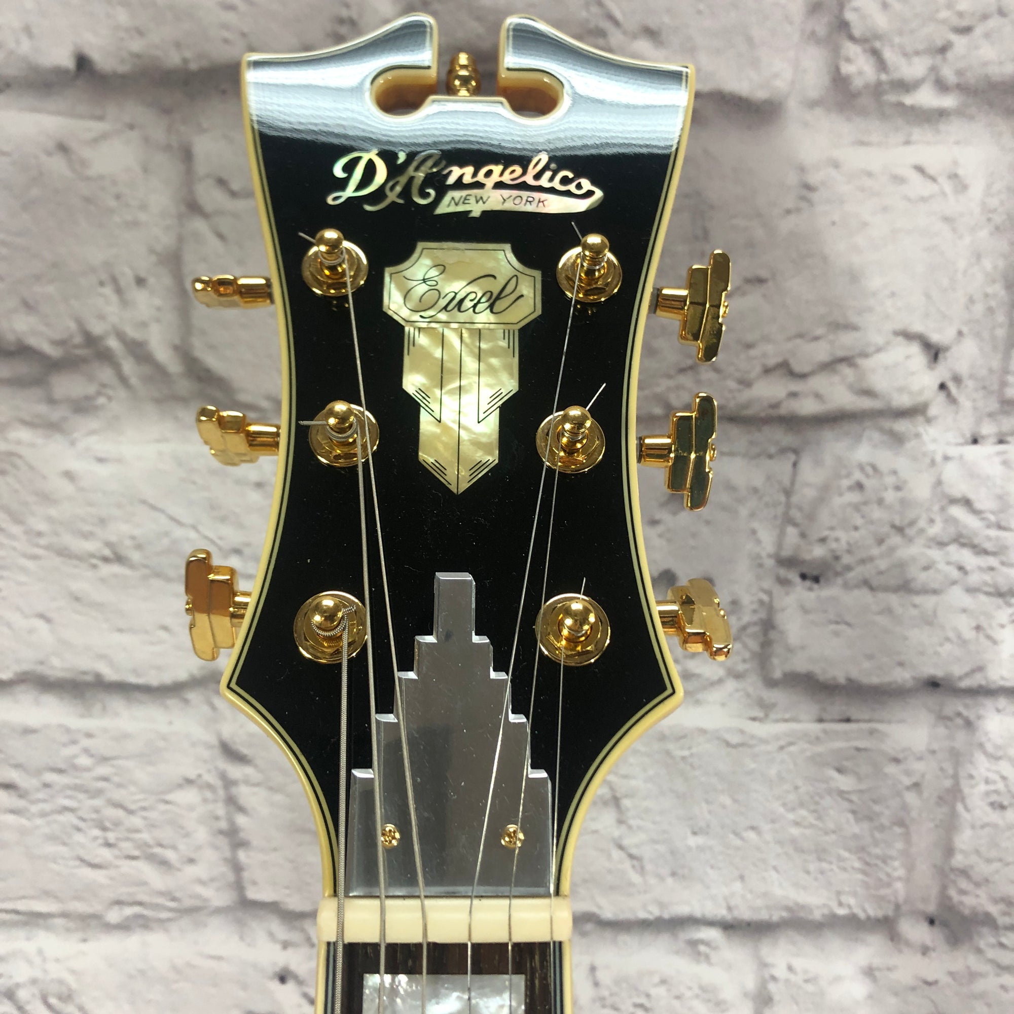 D'Angelico Excel Series EXL-1 Hollow Body Electric Guitar with Case