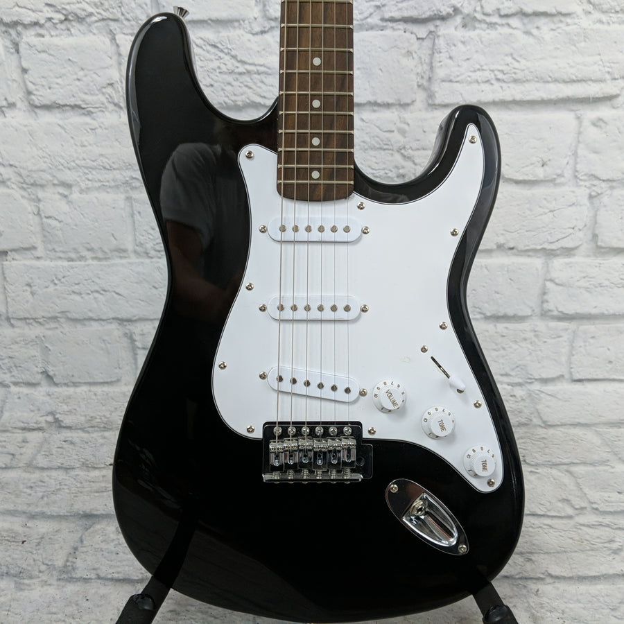 Kay Vintage Series S Style Black Electric Guitar