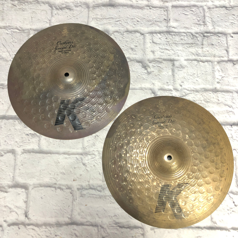 Zildjian 14 K Custom Special Dry Hi Hat Cymbal Pair