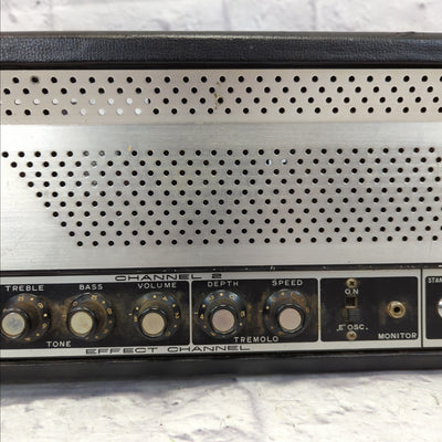 Teisco Vintage Checkmate 50 Tube Guitar Amp Head AS IS
