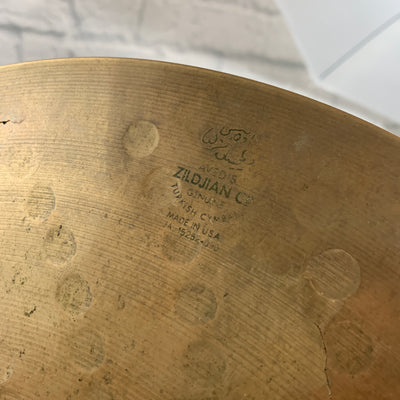 Zildjian 18" Z Custom Medium Crash Cymbal - CRACKED