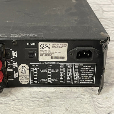 QSC RMX2450 2400W Power Amp