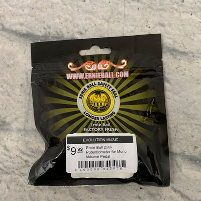 ernie ball volume pedal potentiometer Ernie Ball 250k Potentiometer for Mono Volume Pedal