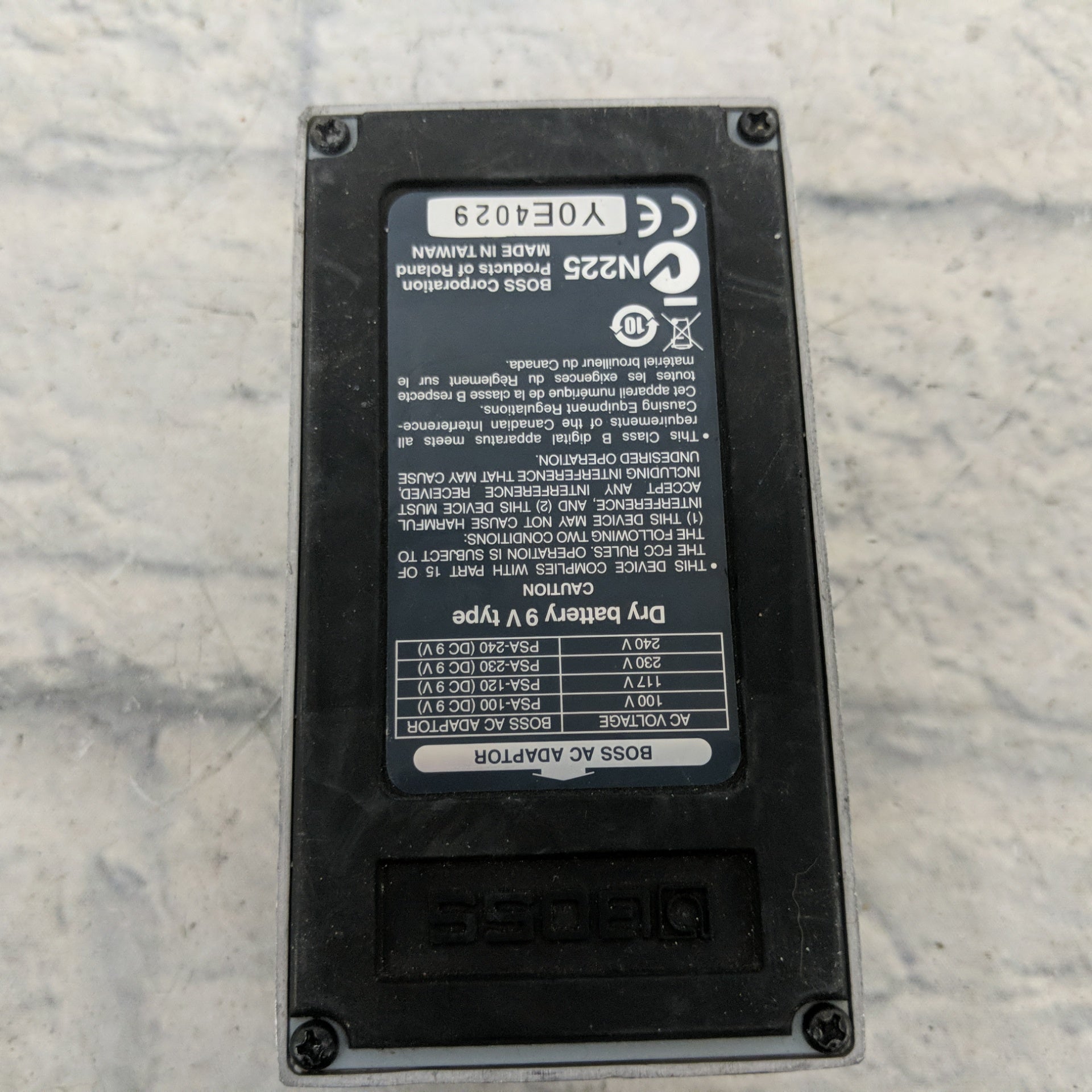 Boss DD-3 Digital Delay Pedal