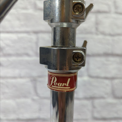 Pearl Heavy Duty Single Braced Mini Boom Cymbal Stand with Tilter 1980s Red Label