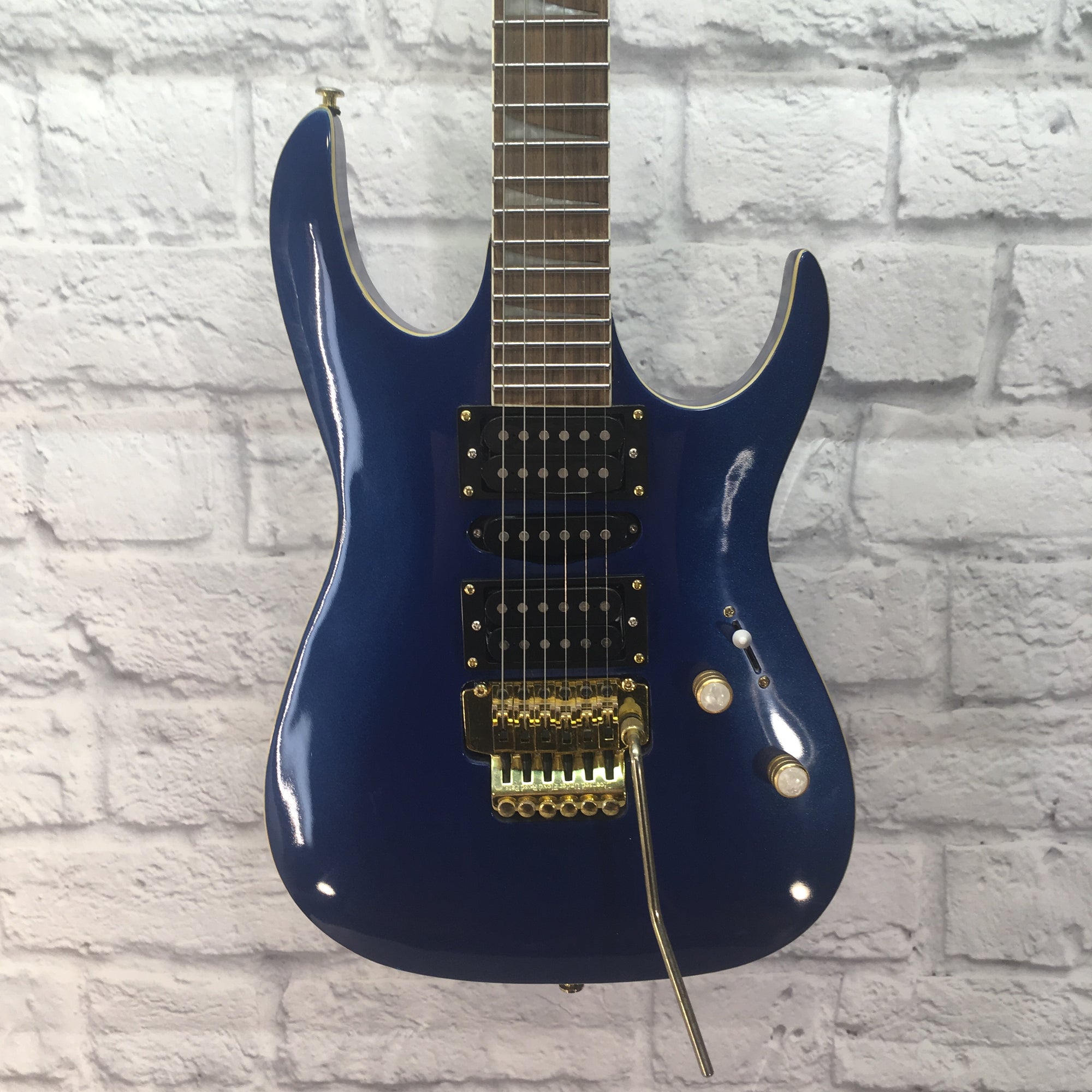 Jackson SDK-2 Super Dinky w Custom Pickups Blue White Binding