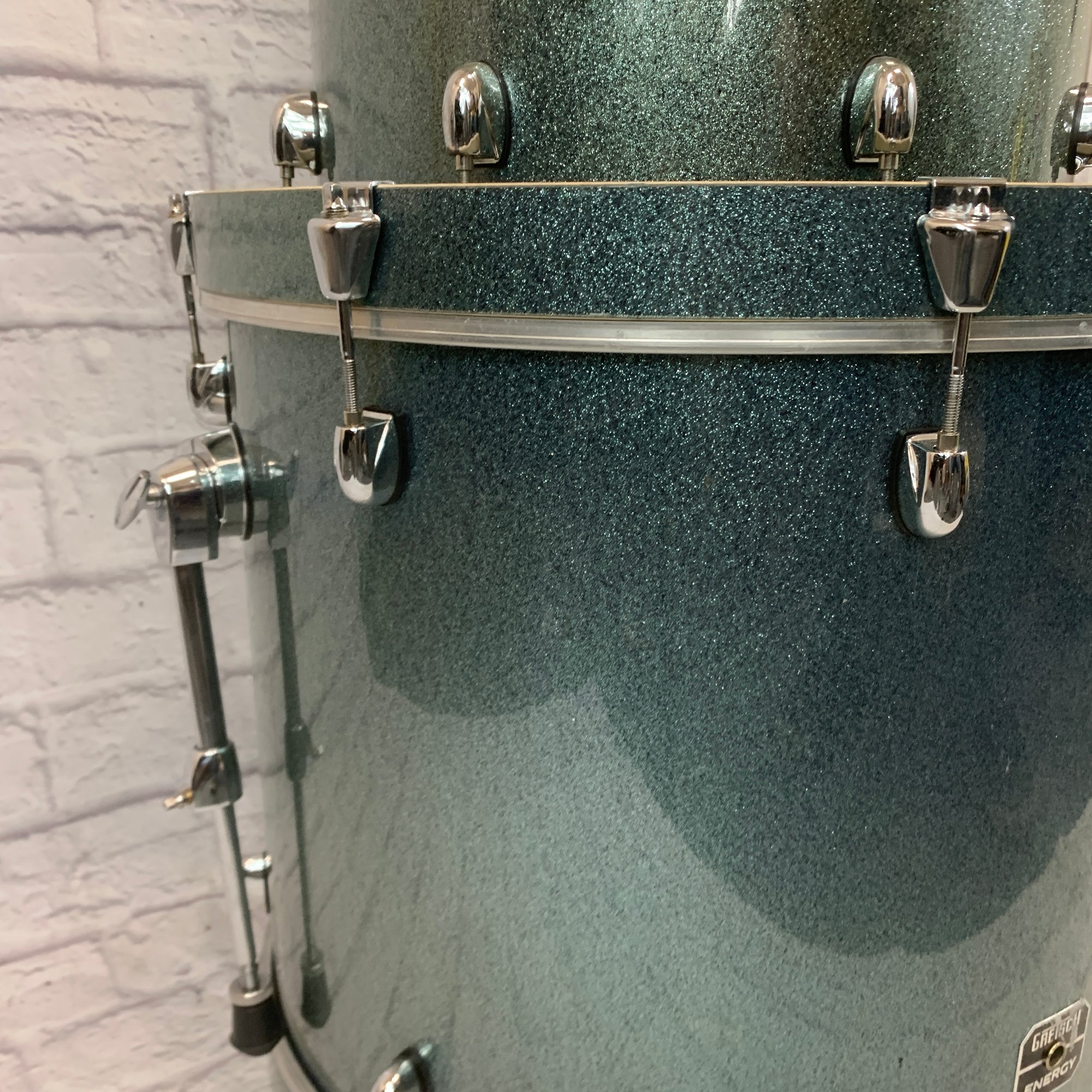 Gretsch Energy 3pc Pewter Sparkle Drum Kit