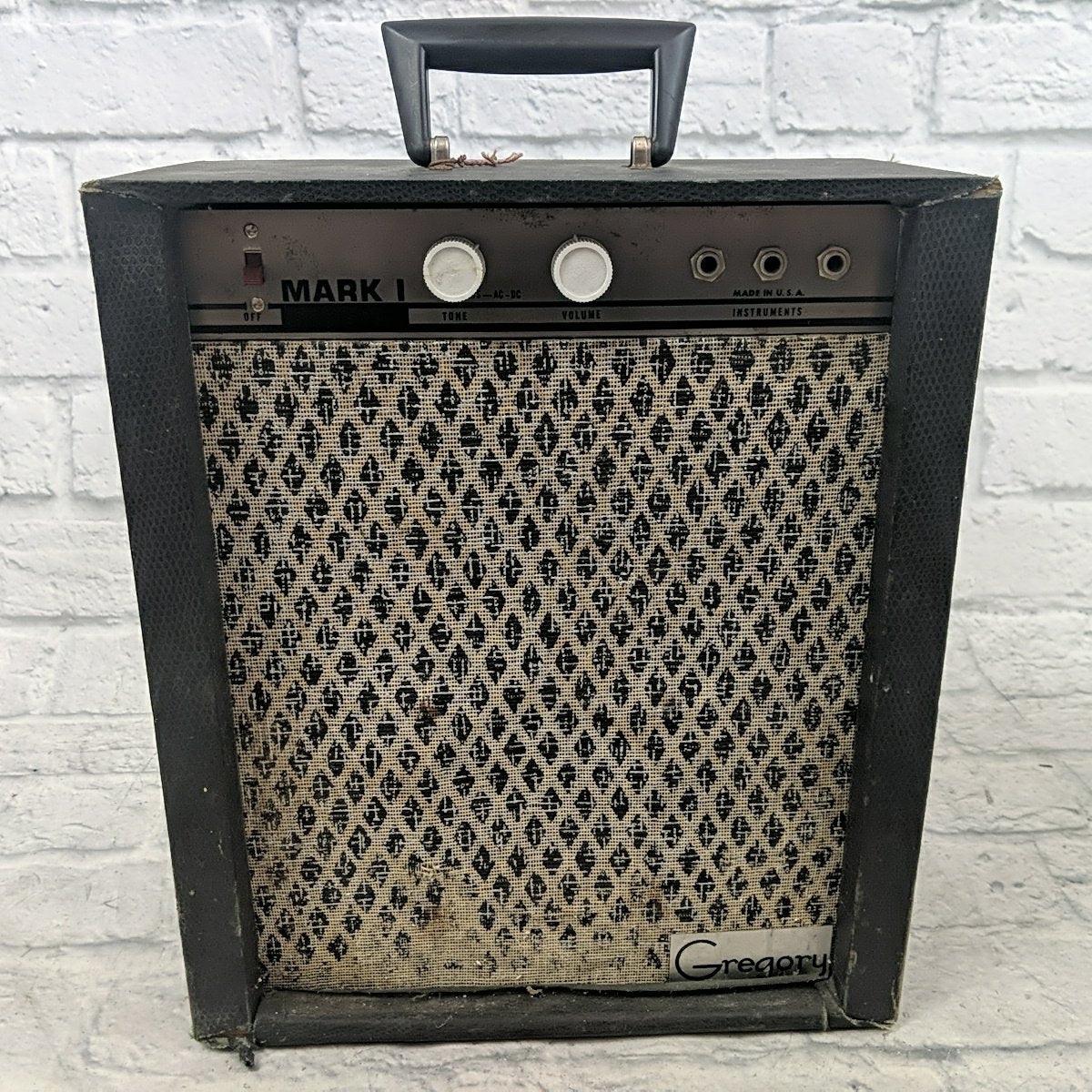 Vintage 1950s Gregory Mark I Tube Combo Amp