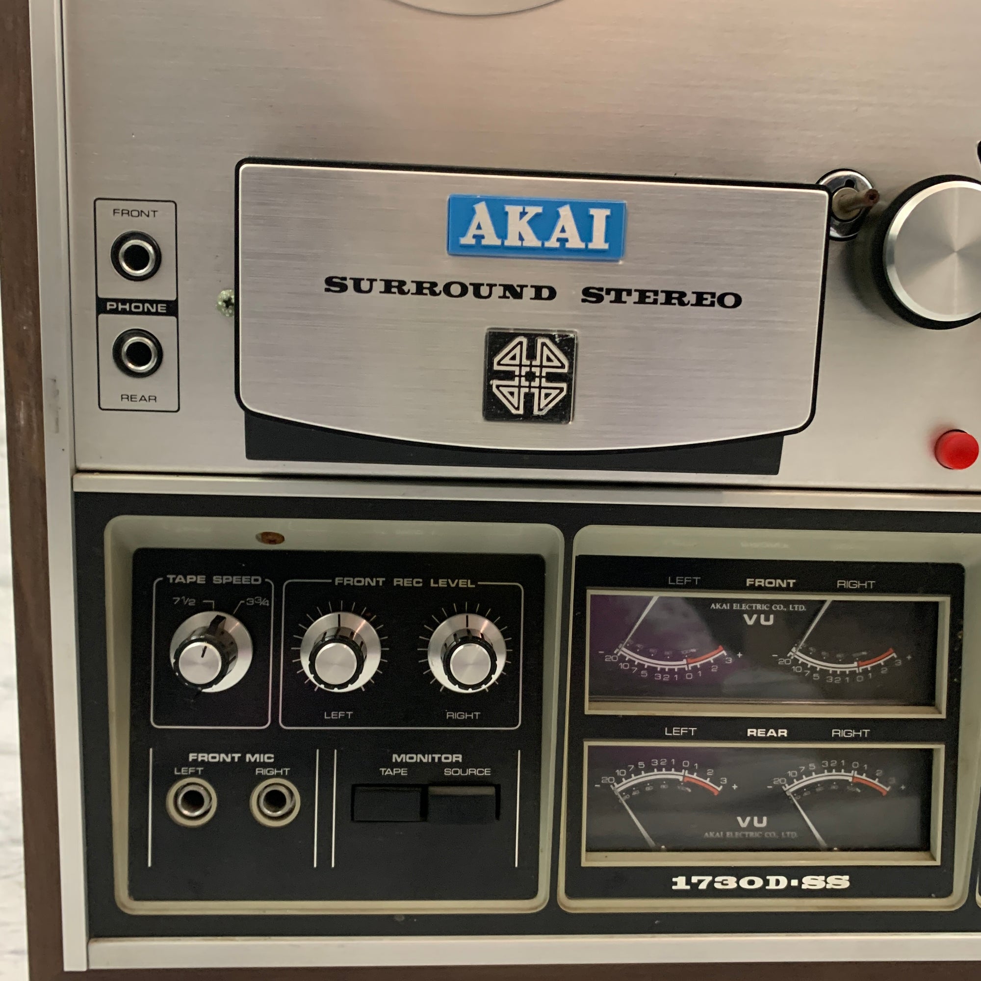 AKAI 1730D SS REEL PARTS idler wheel fast forward on PopScreen